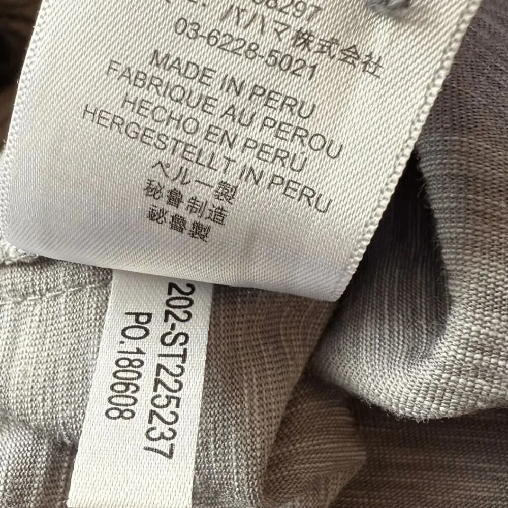 Tommy Bahama Men's IslandZone Fray Day Harbor Polo Shirt Heather Gray Size Large